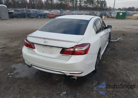 2017 Honda Accord Sport z USA, uszkodzony, nr VIN 1HGCR2F50HA178323